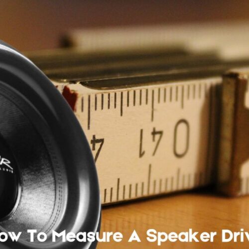 How To Measure A Speaker Driver 